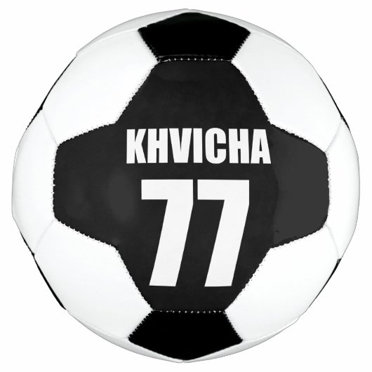 Khvicha Kvaratskhelia Fußball (Vorderseite)