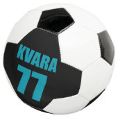 Khvicha Kvaratskhelia Fußball (Dreiviertel)