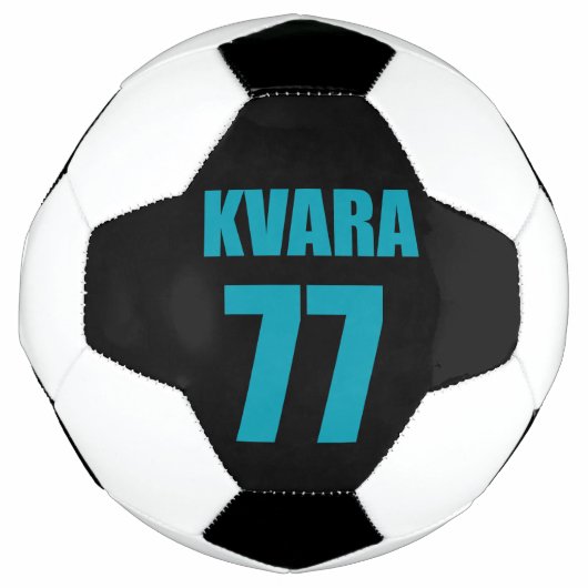Khvicha Kvaratskhelia Fußball (Vorderseite)