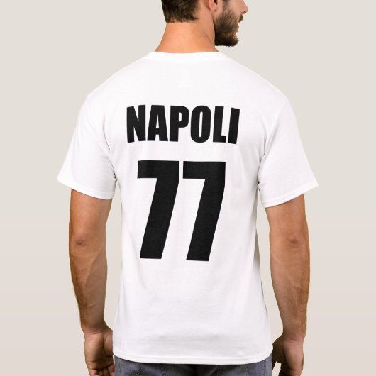 Khvicha Kvaratskhelia T-Shirt (Rückseite)