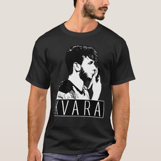 Khvicha Kvaratskhelia T-Shirt (Vorderseite)