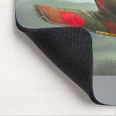 Ki-43 Oscar Mouse Pad Mousepad (Ecke)