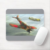 Ki-43 Oscar Mouse Pad Mousepad (Mit Mouse)