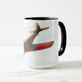 Ki-43 Oscar-Tasse Tasse (VorderseiteRechts)