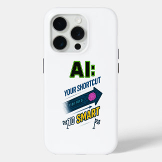 KI-Abkürzung für intelligente, sonnige künstliche  iPhone 15 Pro Hülle