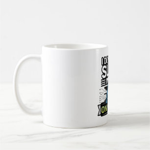 KI an meiner Seite – Lustiger Tech-Spruch Kaffeetasse