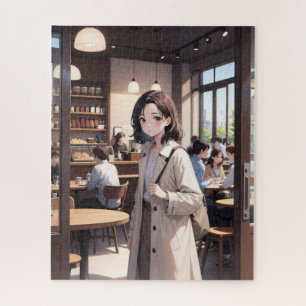 KI-Animeme Mädchen-Puzzle Puzzle