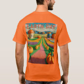 KI Art Earth Day Pumpkin Patch T - Shirt (Rückseite)
