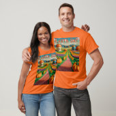 KI Art Earth Day Pumpkin Patch T - Shirt (Unisex)