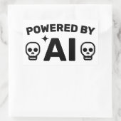 KI-basierte Sticker™ Rechteckiger Aufkleber (Tasche)