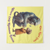 KI, bei der nur Kindheit existiert, Tapisserie/Hin Wandteppich (Vorderseite (Horizontal))