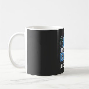 KI-Code-Grafik – Tech-Innovationsdesign Kaffeetasse