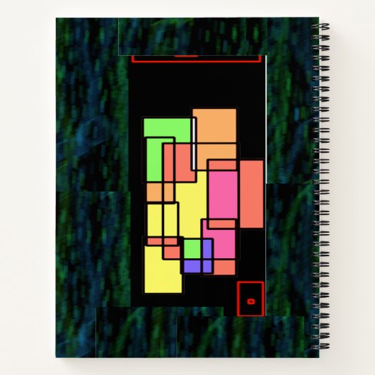 KI DER ZUKUNFT (Spiralheft) Notizblock (Rückseite)