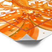 Ki: Elegant Calligraphy "Joy" Art260020005 Poster (Ecke)