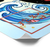 Ki: Elegant Calligraphy "Joy" Art260020210 Poster (Ecke)