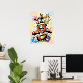 Ki: Elegant Calligraphy "Joy" Art260020210 Poster (Heimbüro)