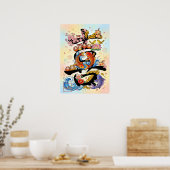 Ki: Elegant Calligraphy "Joy" Art260020210 Poster (Küche)