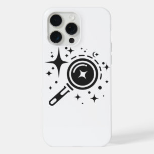 KI-Emblem Funkelnde Sterne, Leuchtturm des digital iPhone 15 Pro Max Hülle