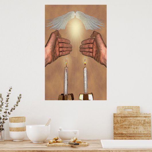 Ki Eshmera Shabbat Poster (Küche)