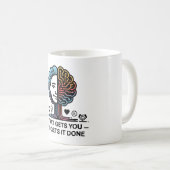 KI-Gehirn-Tech-Design für Innovatoren Kaffeetasse (VorderseiteRechts)
