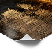 (KI generiert) Winterlandschaft Poster (Ecke)