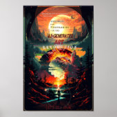 "KI-Generierte ART-Revolution" Poster (Vorne)