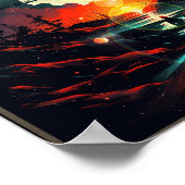 "KI-Generierte ART-Revolution" Poster (Ecke)