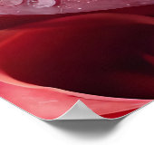 KI-generiertes Rose-Poster - Einzigartiges Kunstde Poster (Ecke)