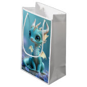 KI-Geschenktasche Kleine Geschenktüte (Rückseite Schrägansicht)