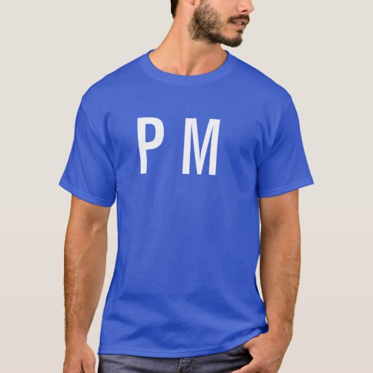 KI-gestütztes PM-Shirt T-Shirt (Vorderseite)