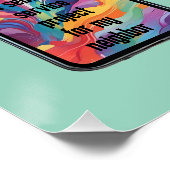 KI herunterladen, wie Social Networks Poster arbei (Ecke)