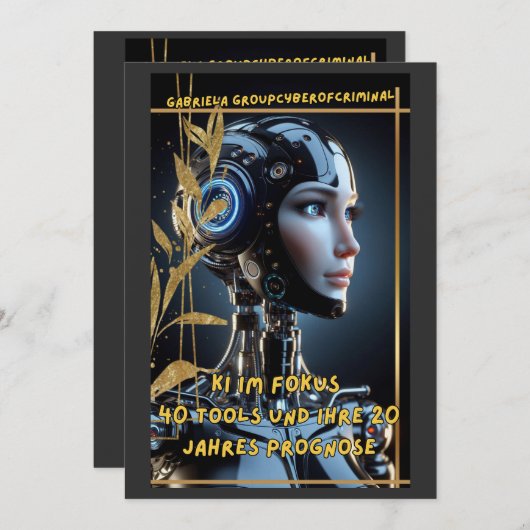 KI im Fokus Einladung (Vorne/Hinten)