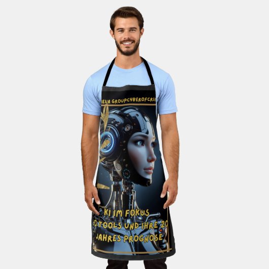 KI im Fokus Schürze (Getragen)