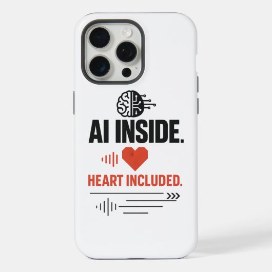 KI im iPhone-Case iPhone Hülle (Rückseite)