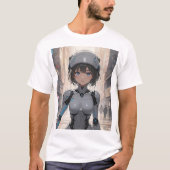 KI in der Stadt T-Shirt (Vorderseite)