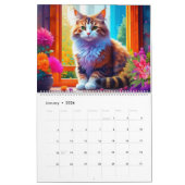 KI-Katzen | Niedlich Adorable Kätzchen und Katzen Kalender (Jan 2026)