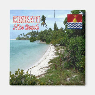 KI - Kiribati - Nice Beach Magnet