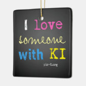 KI Liebe Ornament (Links)