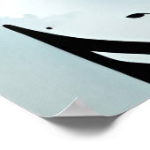 KI-Musiknoten Poster (Ecke)