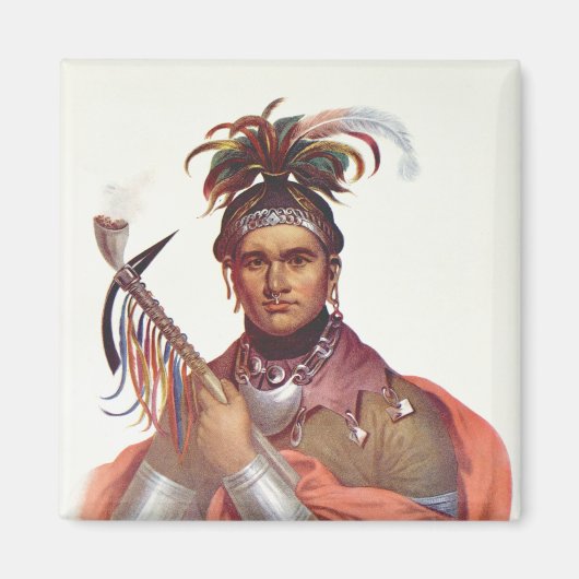 Ki-On-Twog-Ky oder 'Complanter', Seneca Chief Magnet (Vorne)