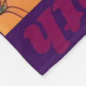 KI Pumpkin und Herbstleaves Blanket Fleecedecke (Ecke)