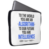 KI-Quotendesign - Algorithmus für zukünftige Intel Laptopschutzhülle (Vorne Rechts)