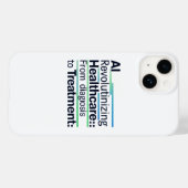 KI Revolutionierung der Gesundheitsversorgung Case-Mate iPhone Hülle (Rückseite (Horizontal))