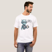 KI-Roboter: Ich Promptiere, Also Bin Ich T-Shirt (Vorne ganz)