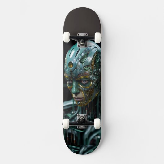 KI-robotisch Skateboard (Vorderseite)