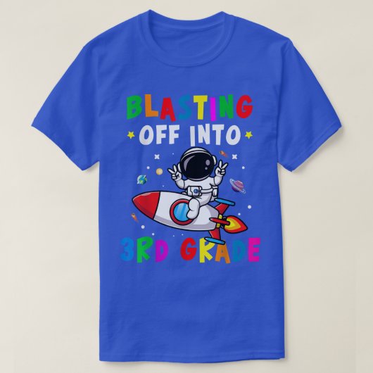 KI-Schulkinder in 3. Klasse T-Shirt (Design vorne)
