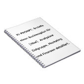 ​KI-Software-Tool: Businessplan-Generator 2026 Notizblock (Rechte Seite)