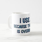 KI-Text Kaffeetasse (Vorderseite Links)