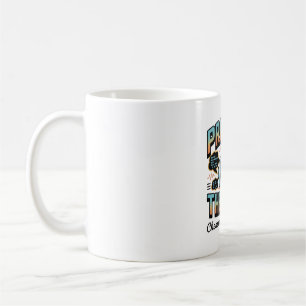 KI-Therapie-Grafik – Prompt-Engineering-Design Kaffeetasse