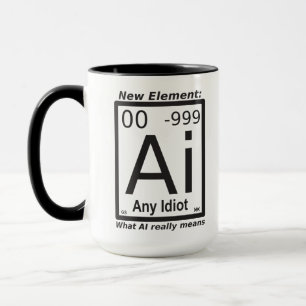 KI und Papageien Tasse